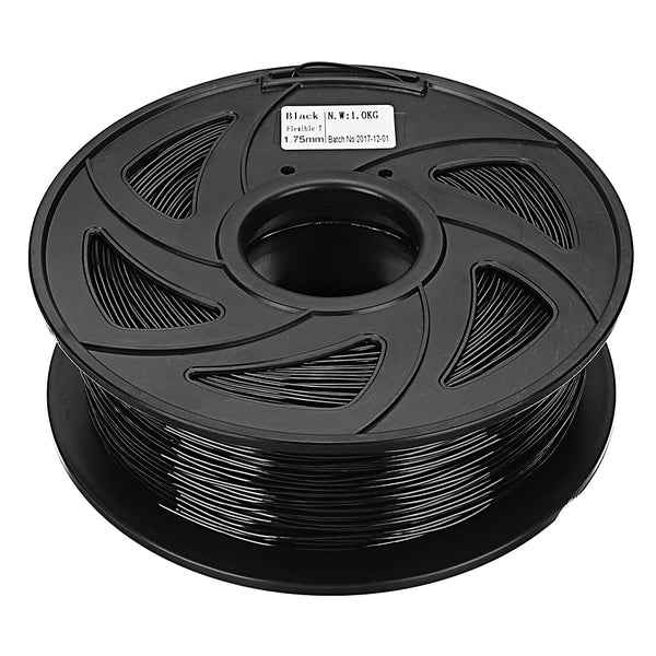 CREALITY 3D Black 1.75mm TPU Flexible Filament 1KG – Kingly Pte Ltd