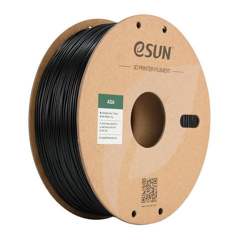 eSUN eASA 3D Printing Filament Black 1Kg 1.75mm